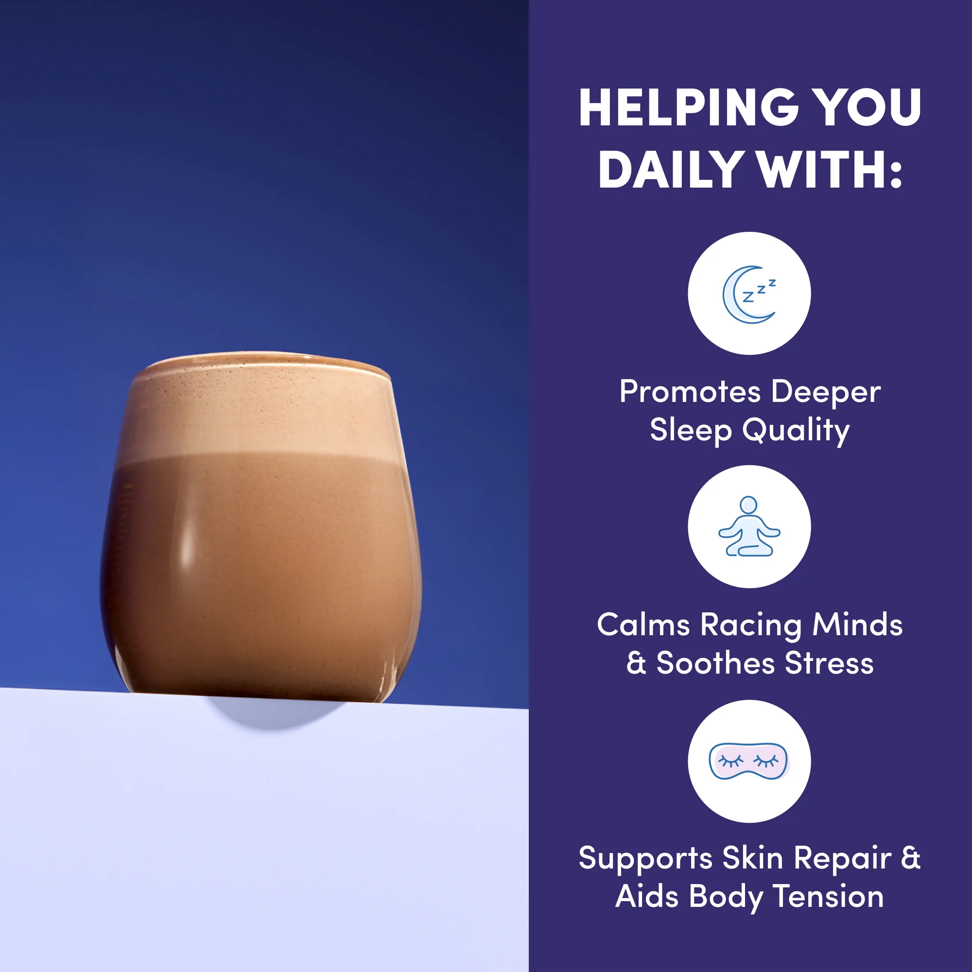 Collagen Dream Advanced Sleep Formula Hot Chocolate - 210g - Image 3
