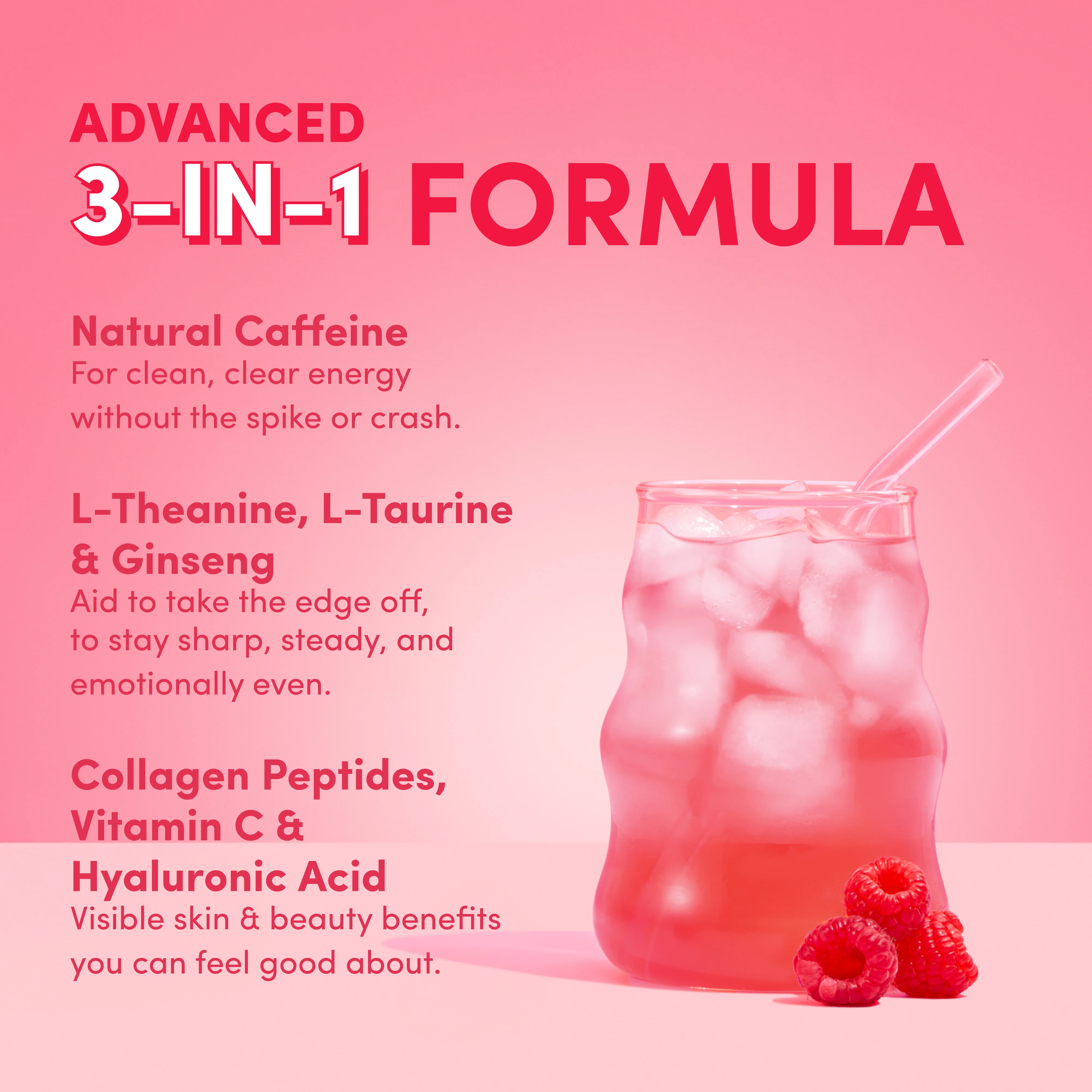 Raspberry Crush Beautiful Energy - 280g - Image 5